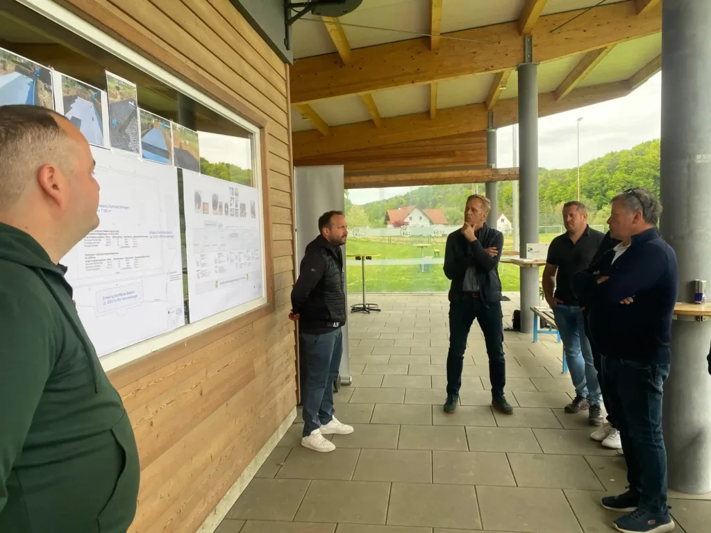 Sportplatz Paldau nutzt Regenwasser