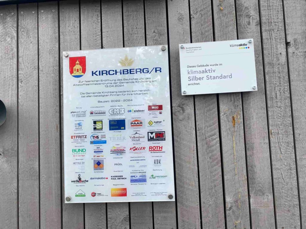 Bauhof Kirchberg: