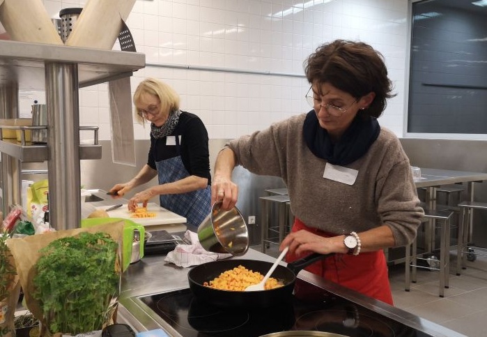 Genuss ohne Fleisch: Workshop in der Fachschule Schloss Stein
