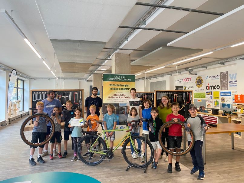 Fahrradwerkstatt für Kids in Feldbach