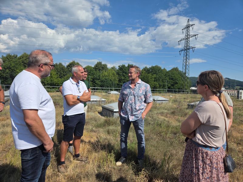 Exkursion des Gemeinderates St. Anna am Aigen zum Ressourcenpark Feldbach