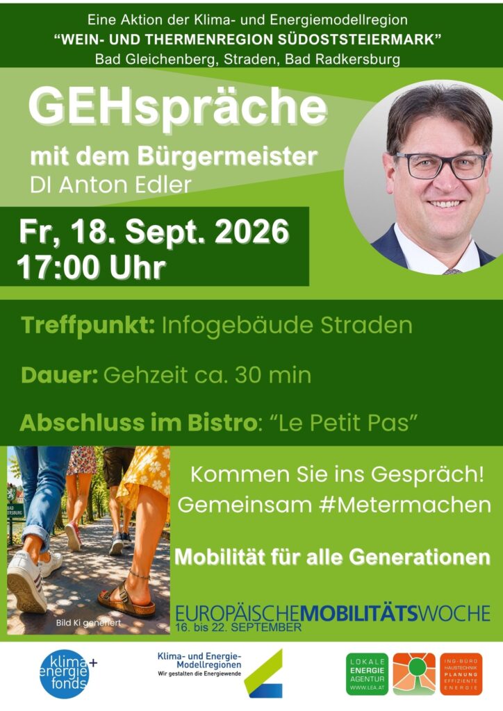 GEHspräch mit Bürgermeister DI Anton Edler