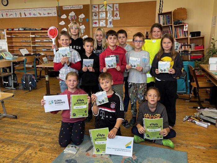 Workshop zu Fuß gehen in der VS Hohenbrugg