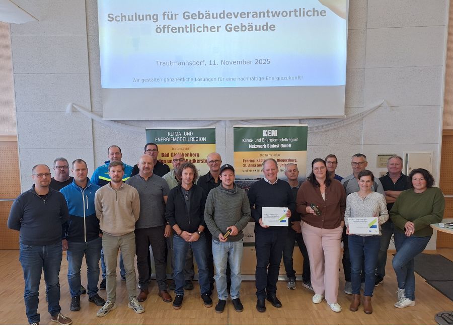 Schulung für Gebäudeverantwortliche: Energie und Kosten sparen leicht gemacht!