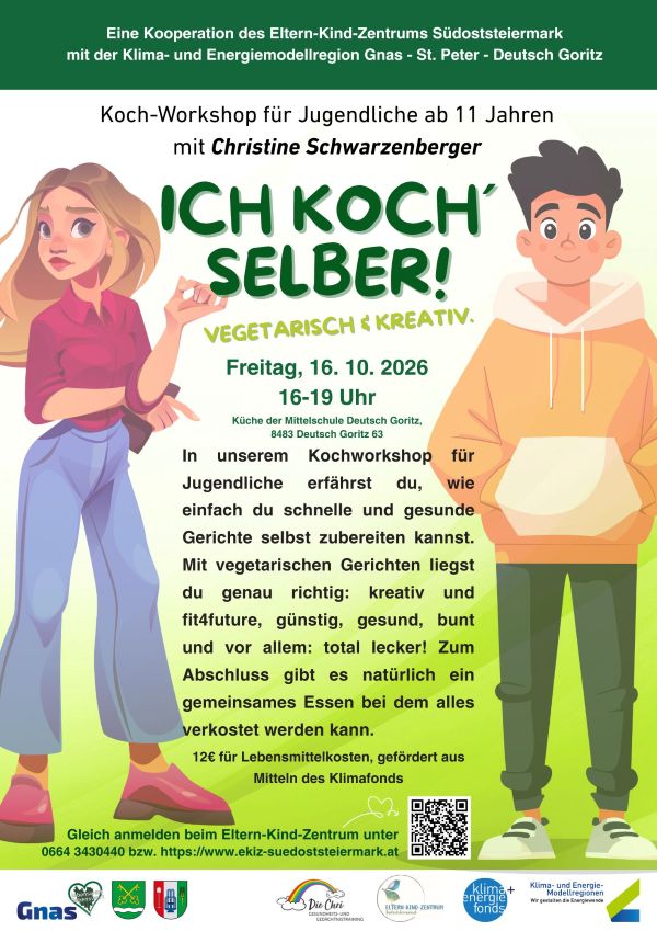 "Ich koch selber!" - Du bist 11 Jahre oder älter und kochst gern?