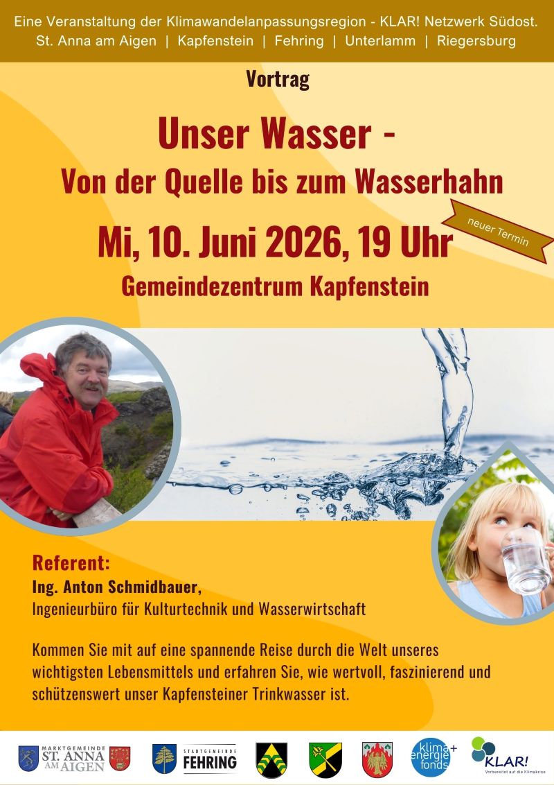 Unser Wasser – Von der Quelle bis zum Wasserhahn