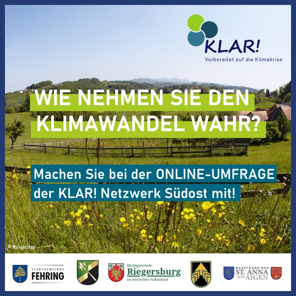 Klimawandel Umfrage