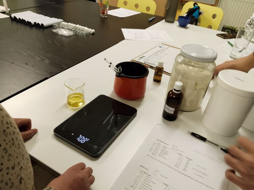 Wie im Labor, aber grundsätzlich hat man alles daheim