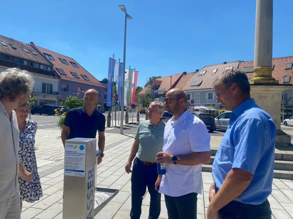 Neue Trinkbrunnen für Feldbach