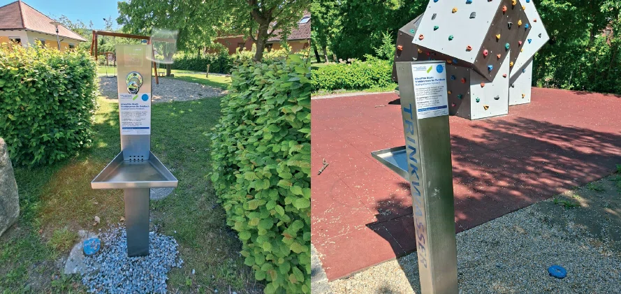 Neue Trinkbrunnen für Feldbach