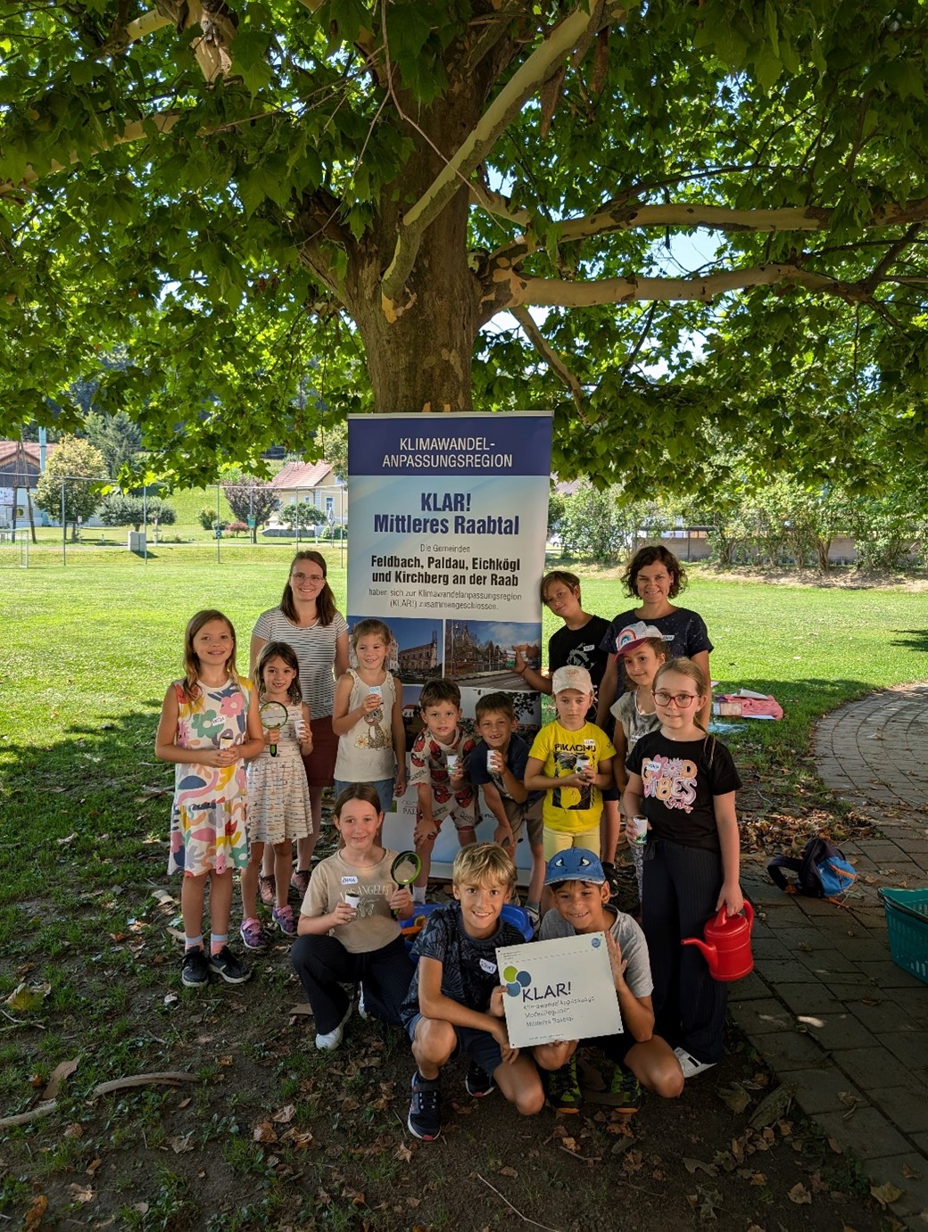 Bodenforscher und -forscherinnen in Paldau