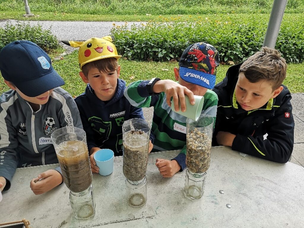 Bodenforscher:innen Unterlamm