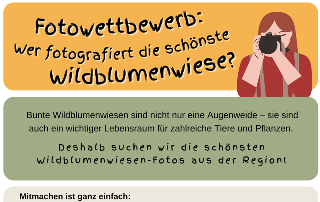 Fotowettbewerb Blumenwiesen