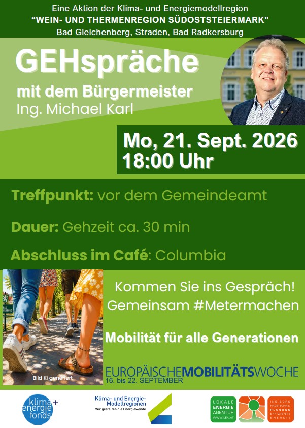 GEHspräch mit Bürgermeister Ing. Michael Karl