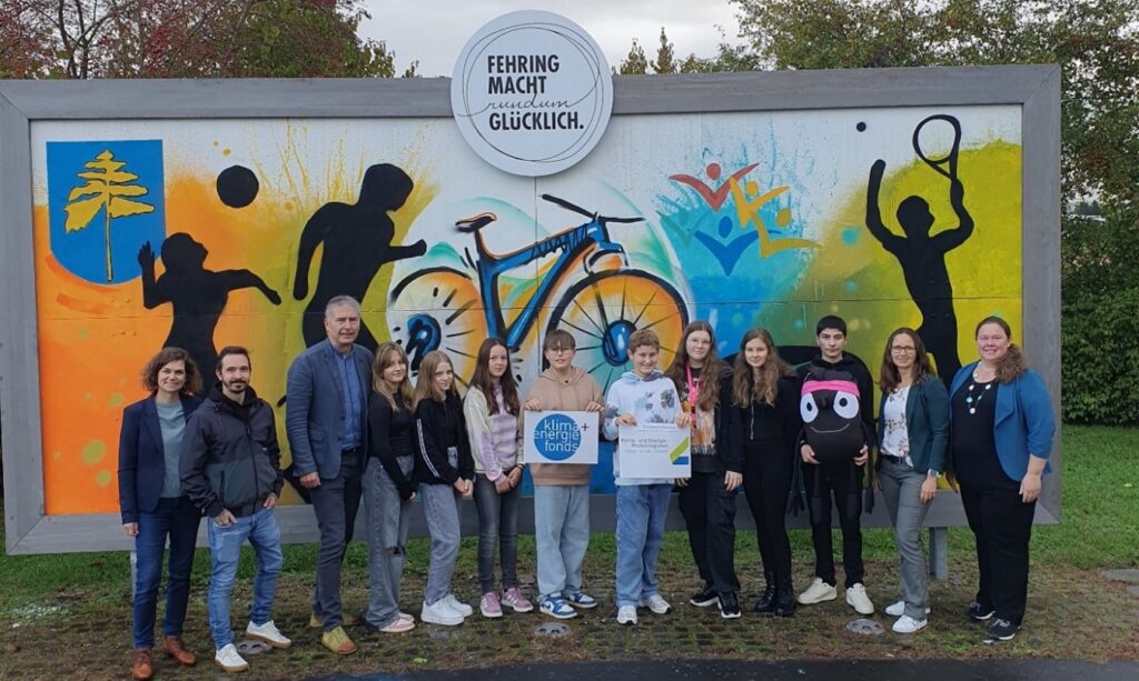 Fehringer Schülerinnen und Schüler als Graffiti-Künstler