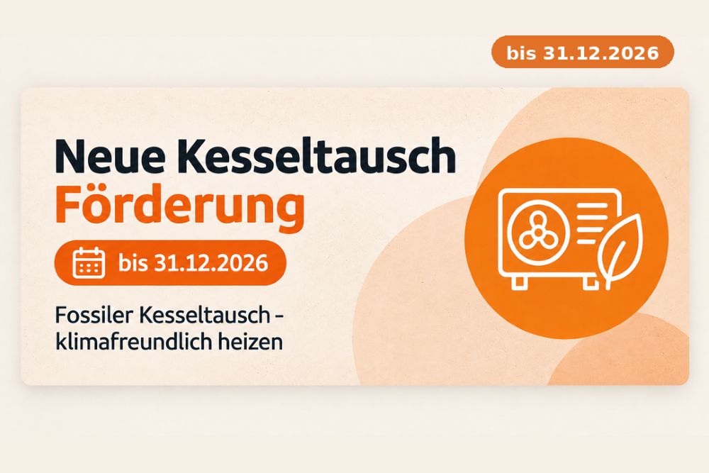 Neue Förderung Kesseltausch