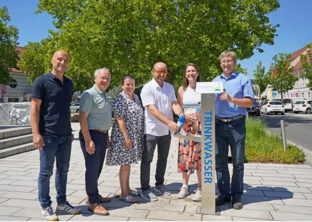 Neue Trinkbrunnen für Feldbach