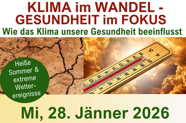 Klima im Wandel - Gesundheit im Fokus