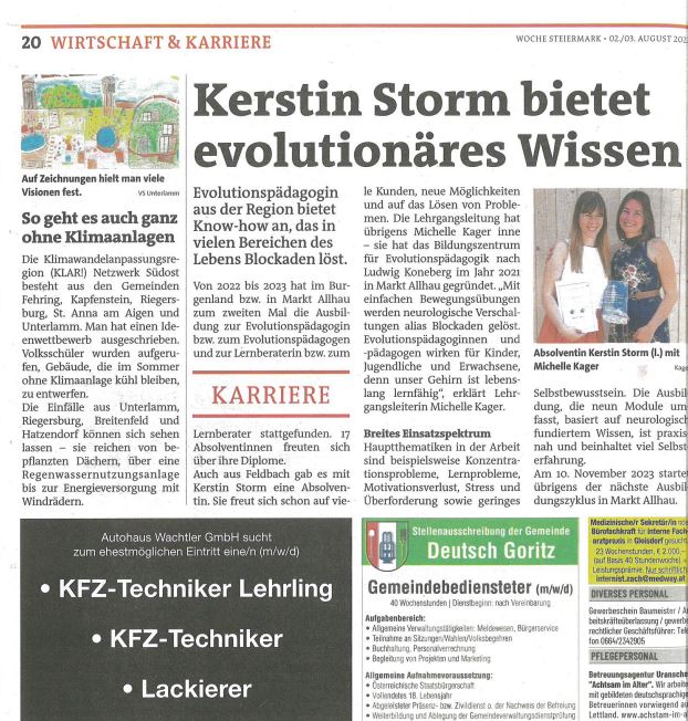 Es geht auch ohne Klimaanlage, Woche