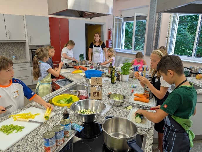 Mein Essen, meine Zukunft: Klima-Kochkurs für Kinder in Paldau