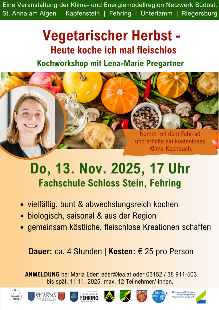 Vegetarischer Herbst – Heute koche ich mal fleischlos