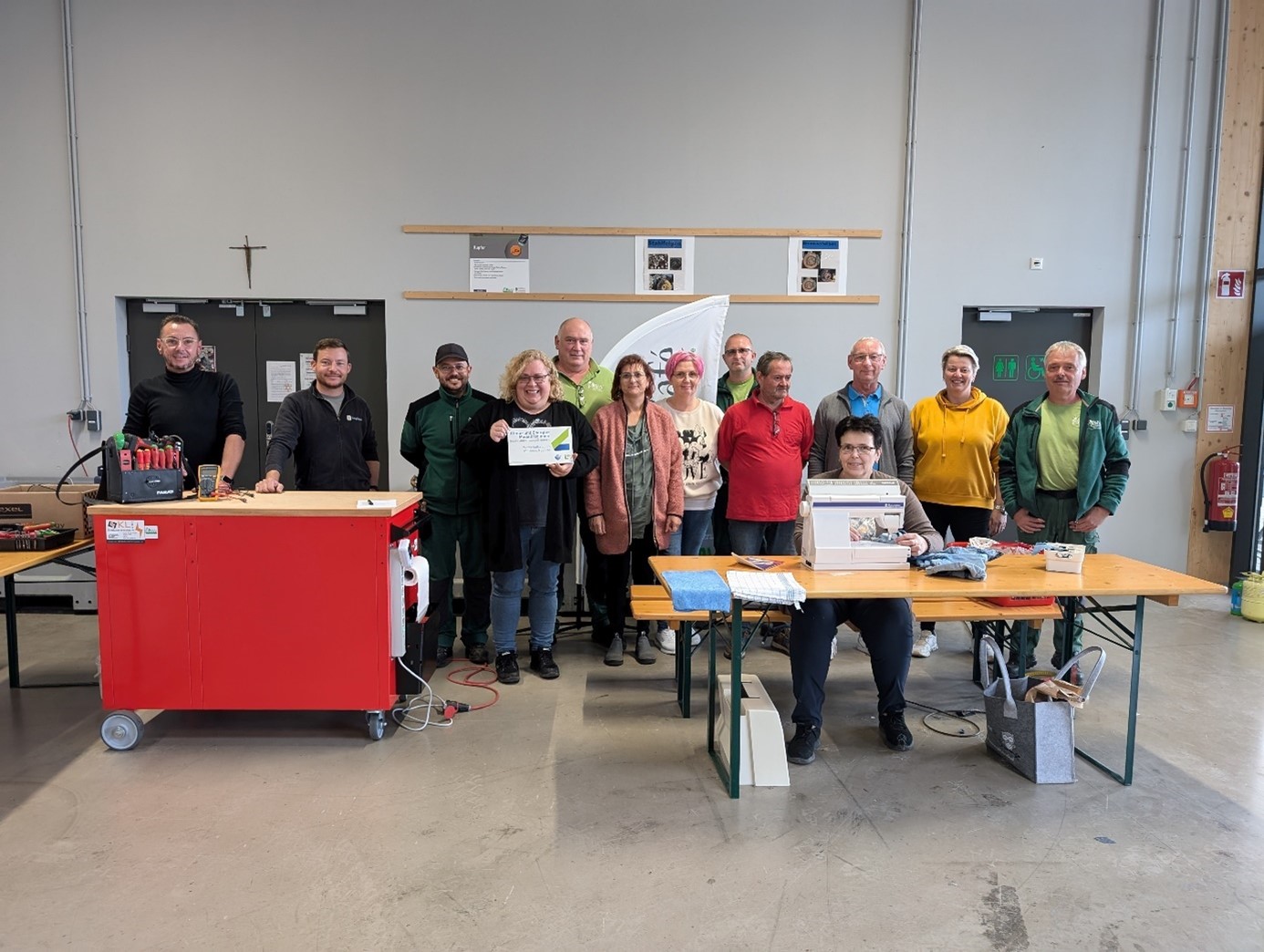 Motto „Reparieren statt Wegwerfen“