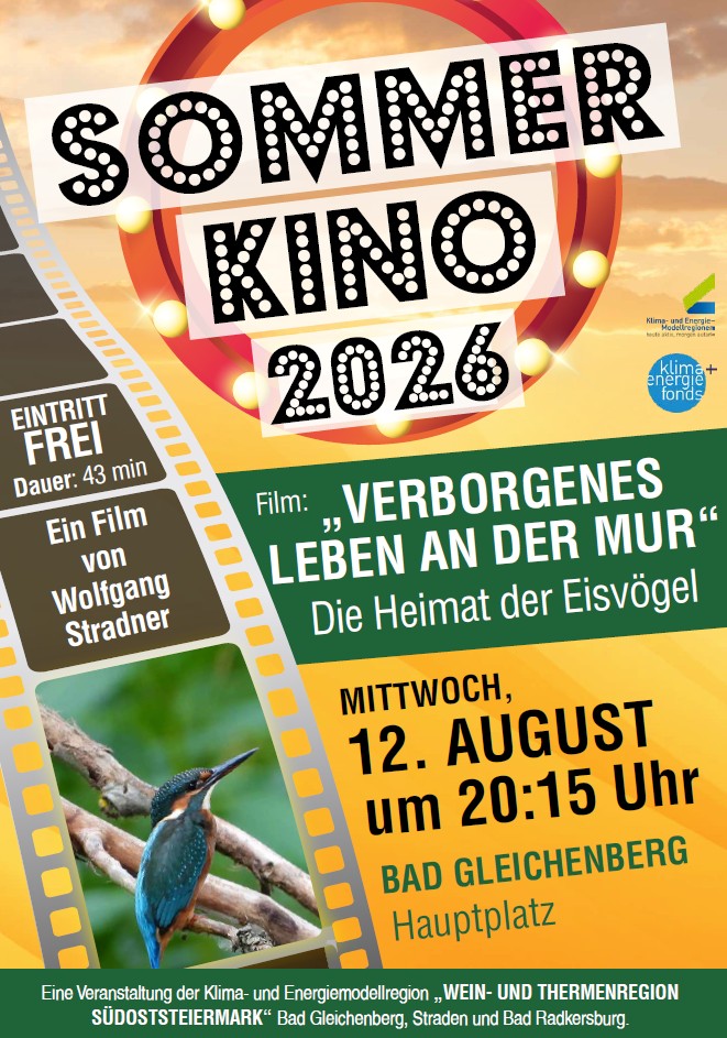 Sommerkino Verborgenes Leben an der Mur