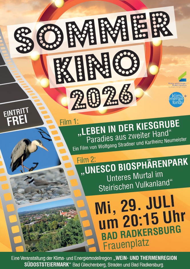 Sommerkino Bad Radkersburg – Premiere & besondere Einblicke in unsere Region