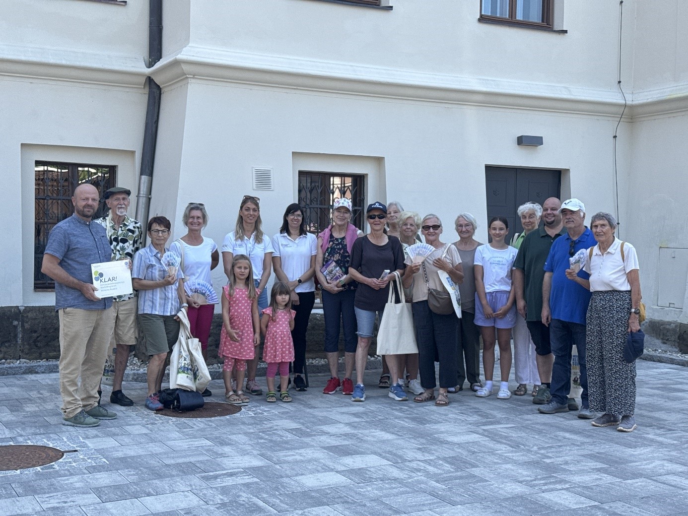 Spaziergang im Kühlen“ entlang der Raab