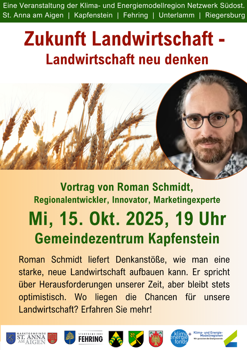 Zukunft Landwirtschaft – Landwirtschaft neu denken